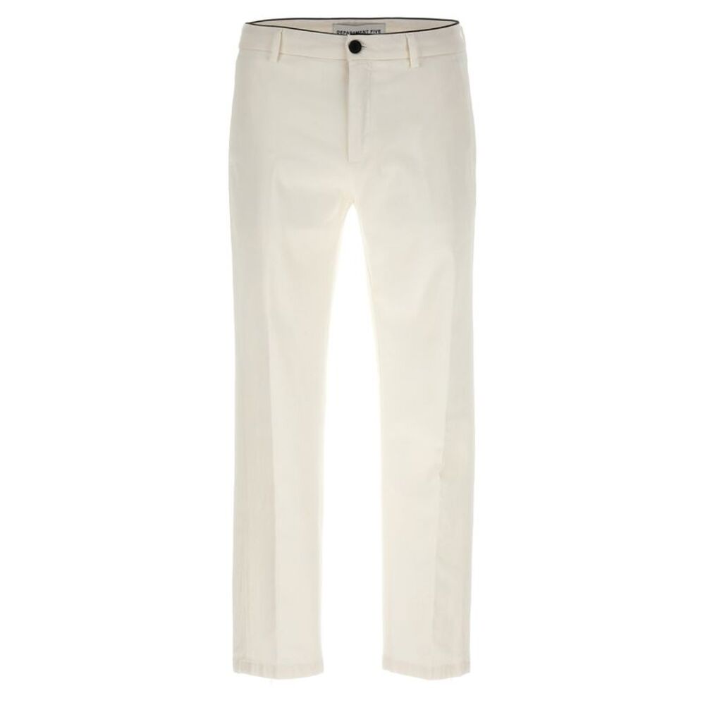 Department 5 White Cotton Men's Pants